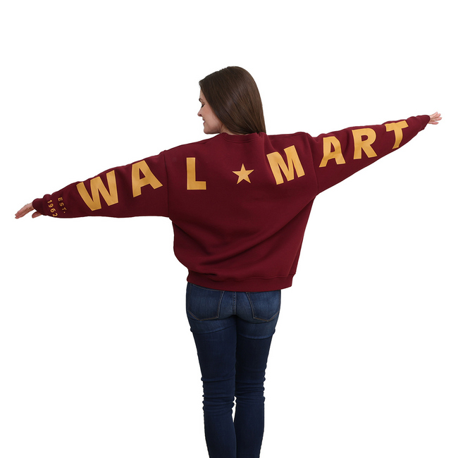 Main image of Wal*Mart Heavyweight Fleece Crew image