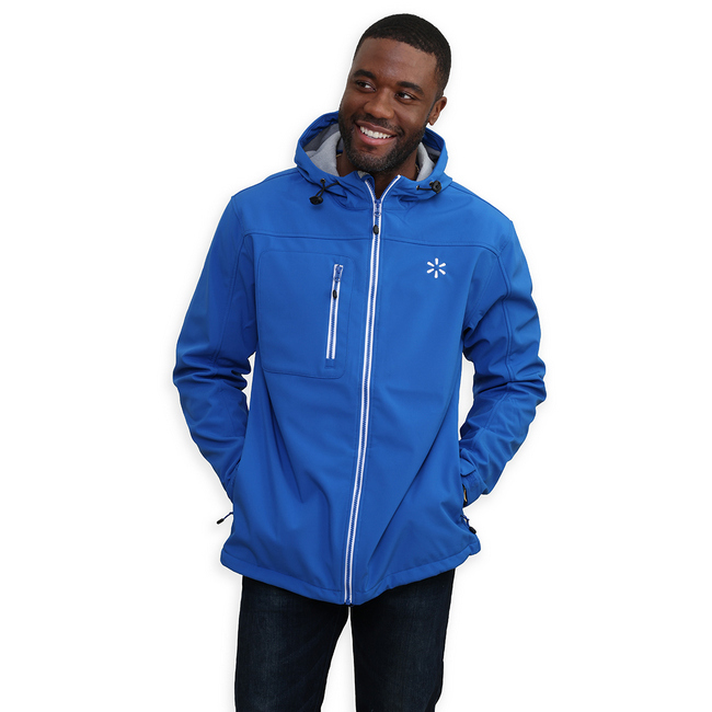 Main image of Men's Stretch Softshell Jacket - Royal image
