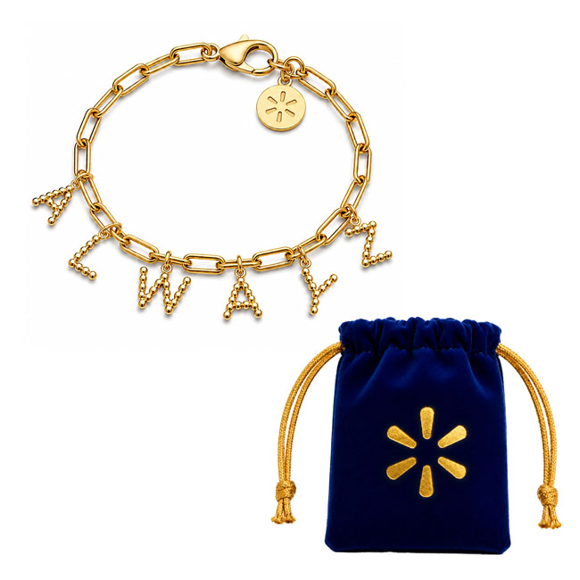 Main image of Alwayz Charm Bracelet & Velvet Bag image