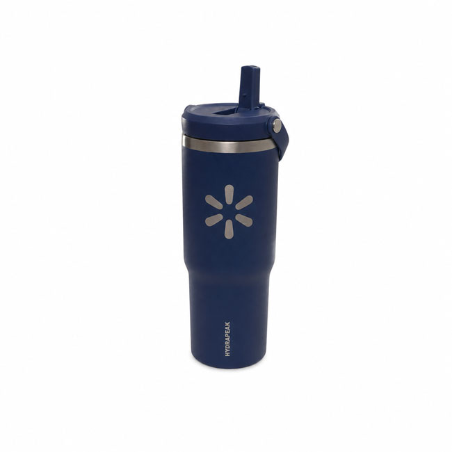 Main image of 32 oz 'Spark' Water Bottle - Navy image