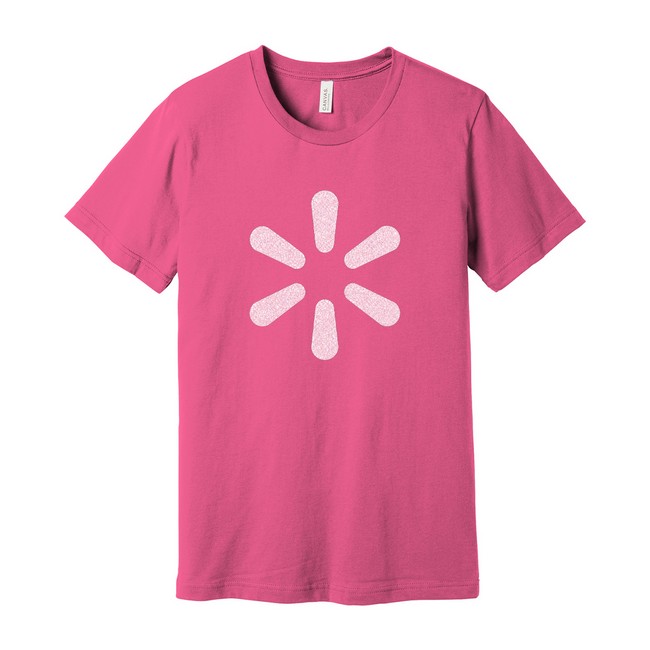 Main image of Glitter 'Spark' Unisex Tee - Pink image