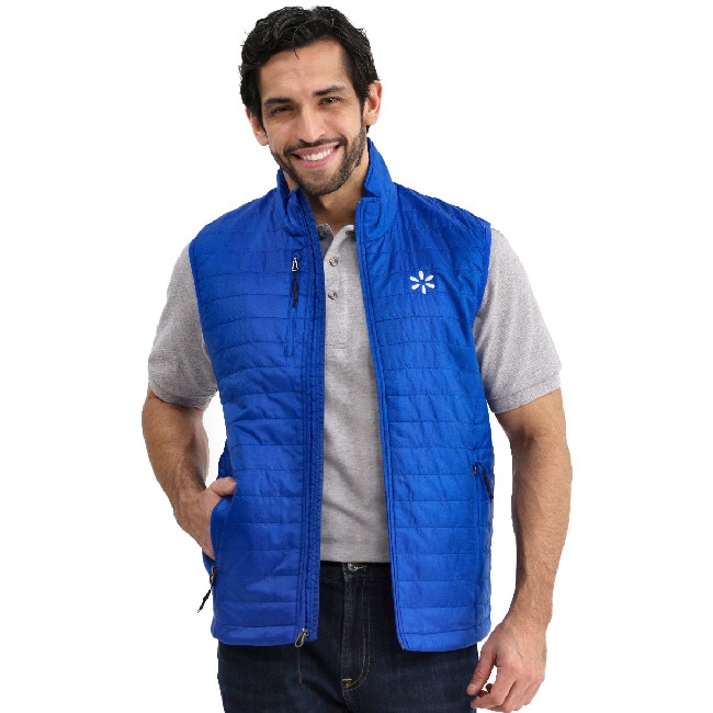 Main image of 'Spark' Puffer Vest Men's - True Blue image