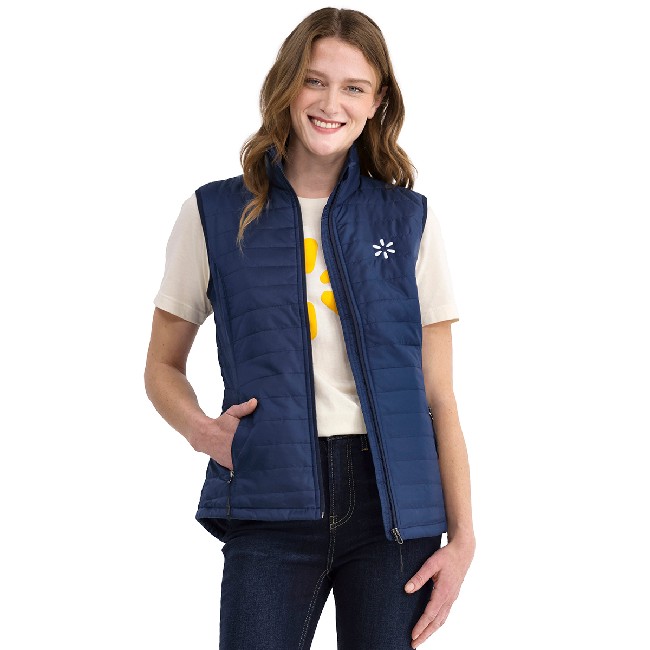 Main image of 'Spark' Puffer Vest Women's - Navy image