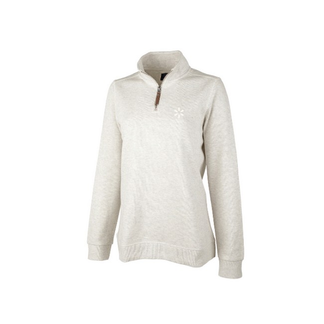 Main image of 'Spark' 1/4 Zip Pullover Women's - Cream image