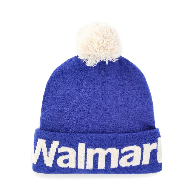 Main image of 'Walmart' Pom Pom Hat - Navy image