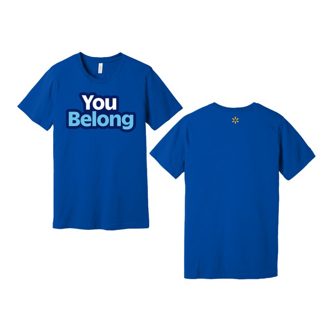 Main image of 'You Belong' Unisex T-Shirt - Royal image