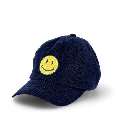 Smiley' Youth Baseball Hat - Navy - Spark Shop