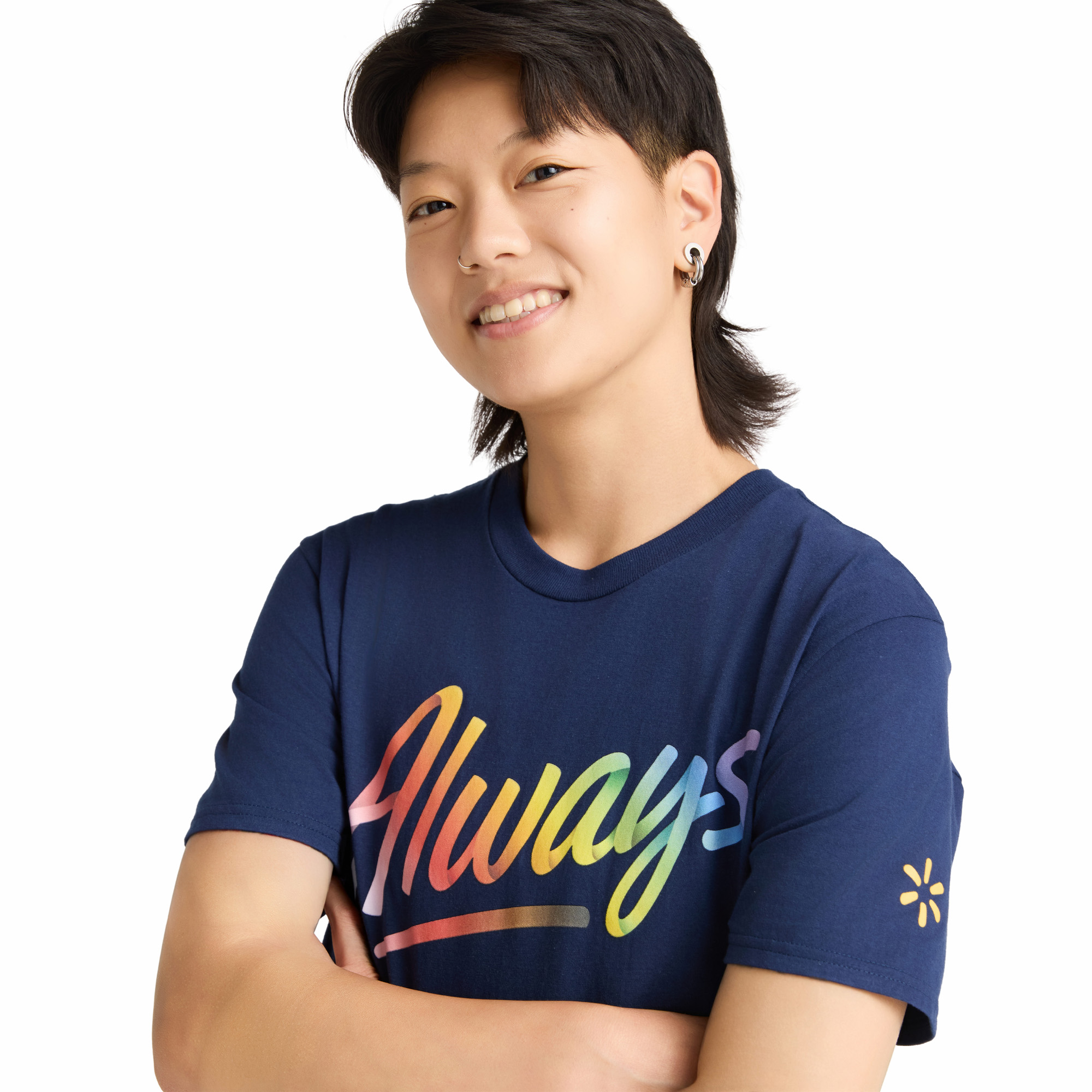 Always' Unisex T-Shirt - Navy - Spark Shop