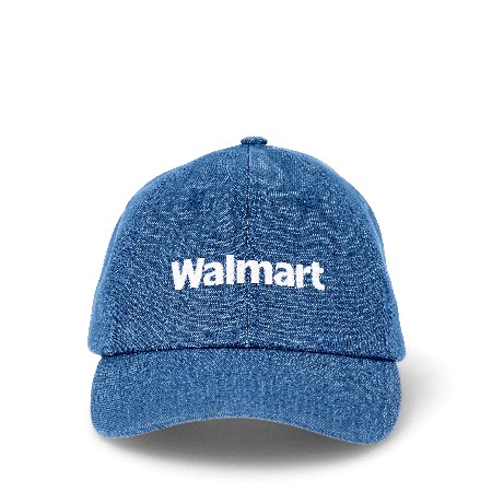 'Walmart' Hat - Denim image