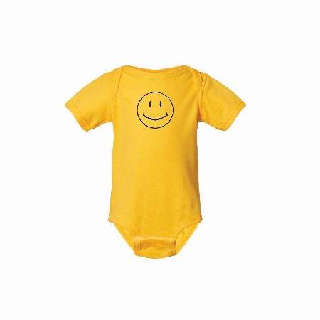 'Smiley' One-Piece Unisex - Yellow image