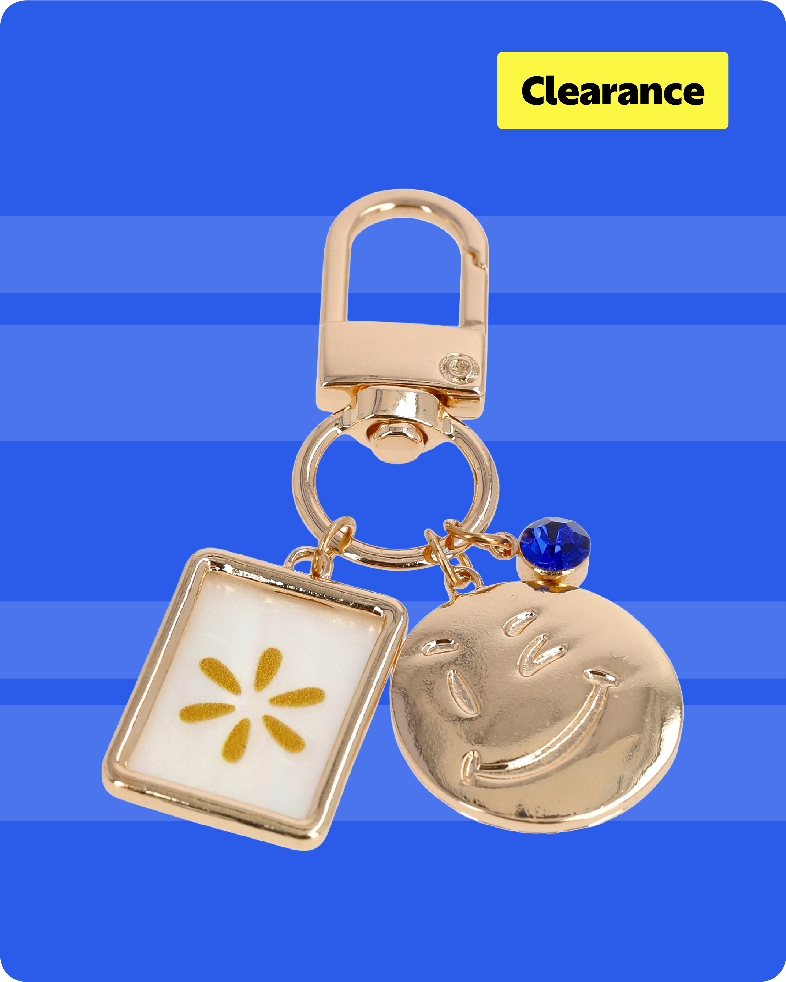 'Sparky' Bag Charm - Gold