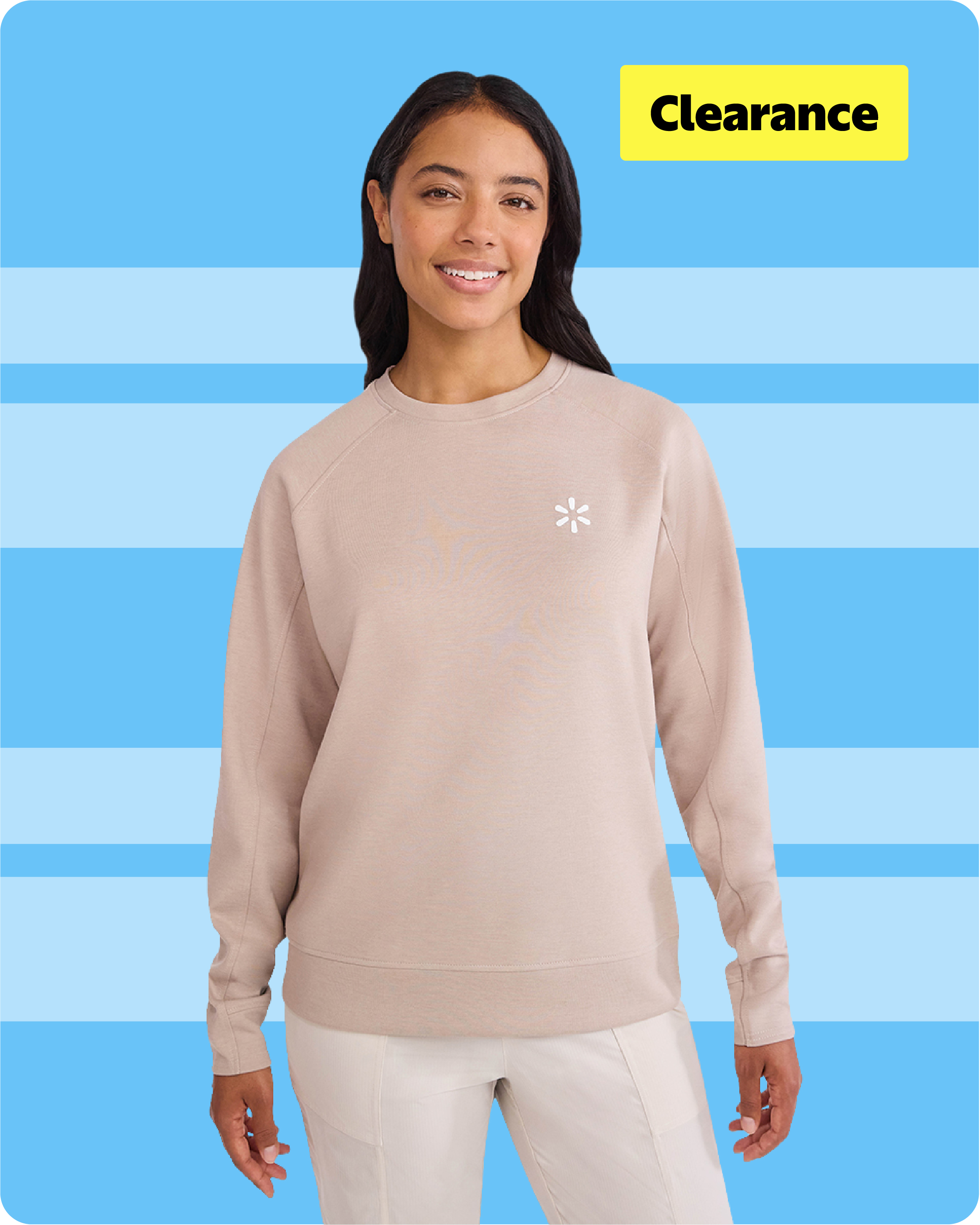 'Spark' Unisex Fleece Crewneck - Mojave