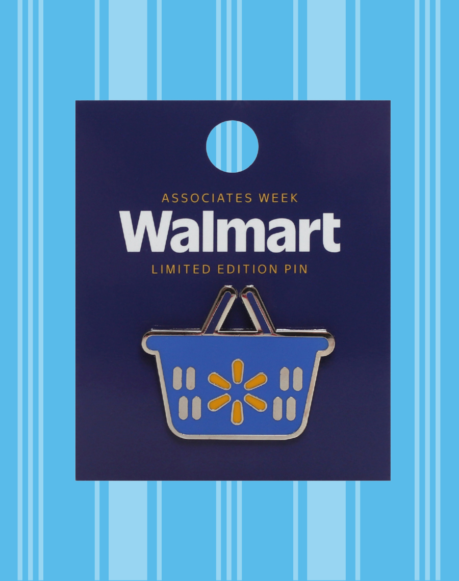 Walmart Basket Pin