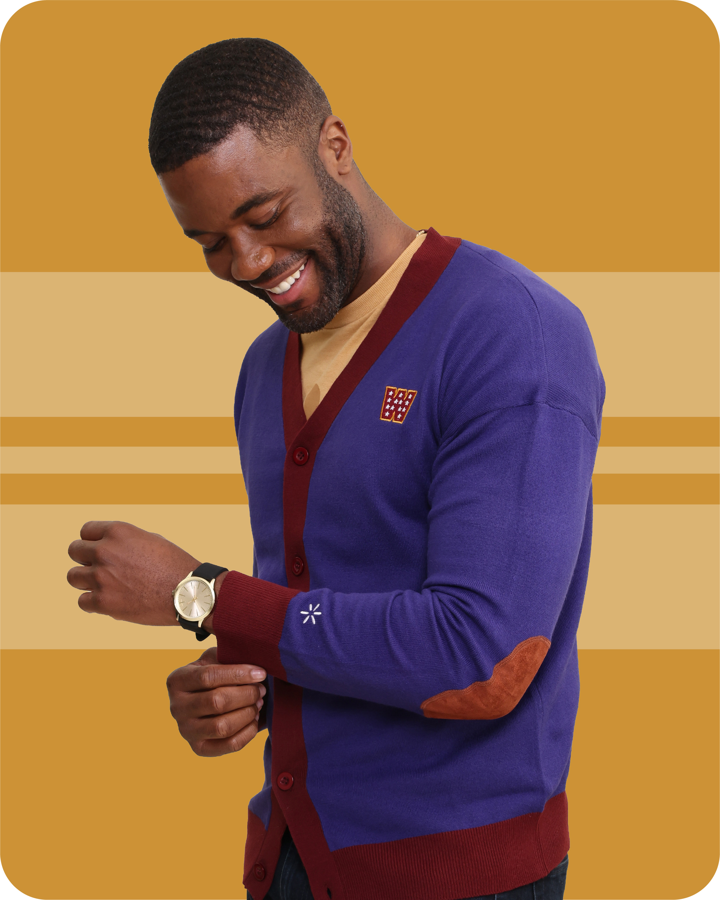 'W' Knit Cardigan