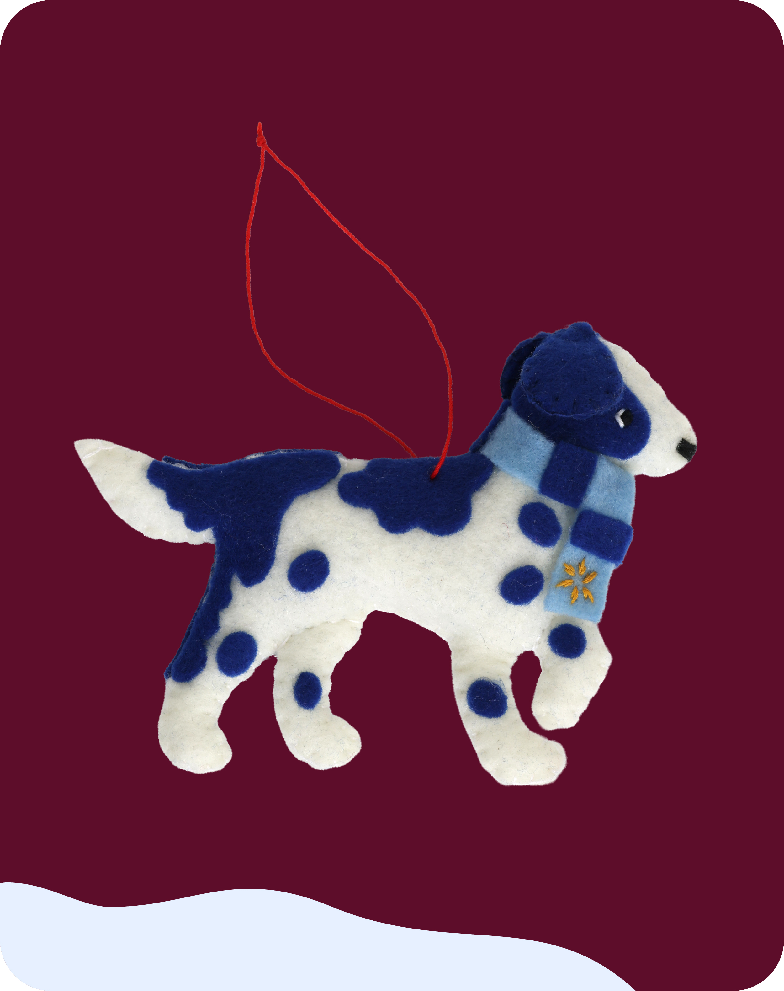 Ol'Roy Felt Ornament