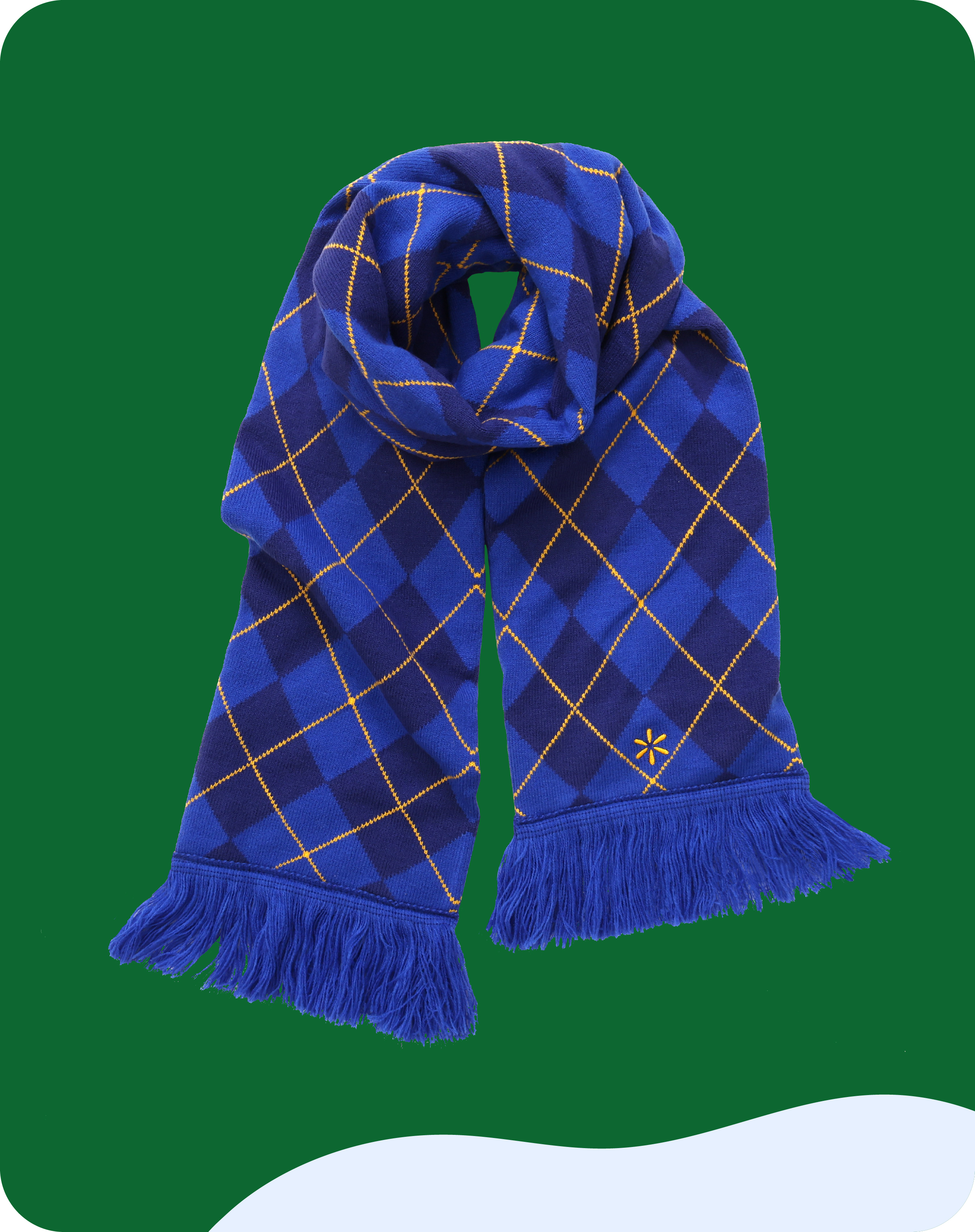 Argyle Woven Scarf