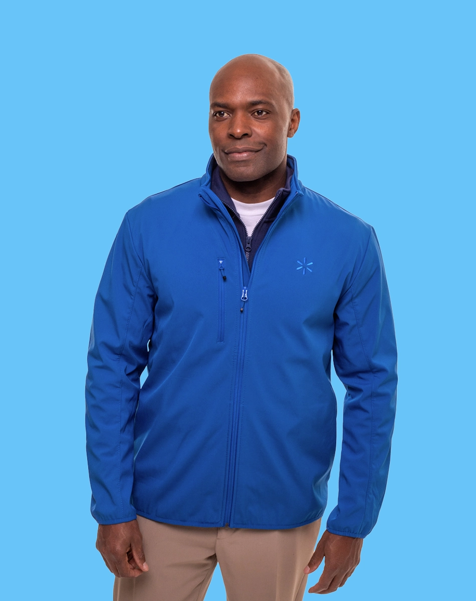 True blue color category item option