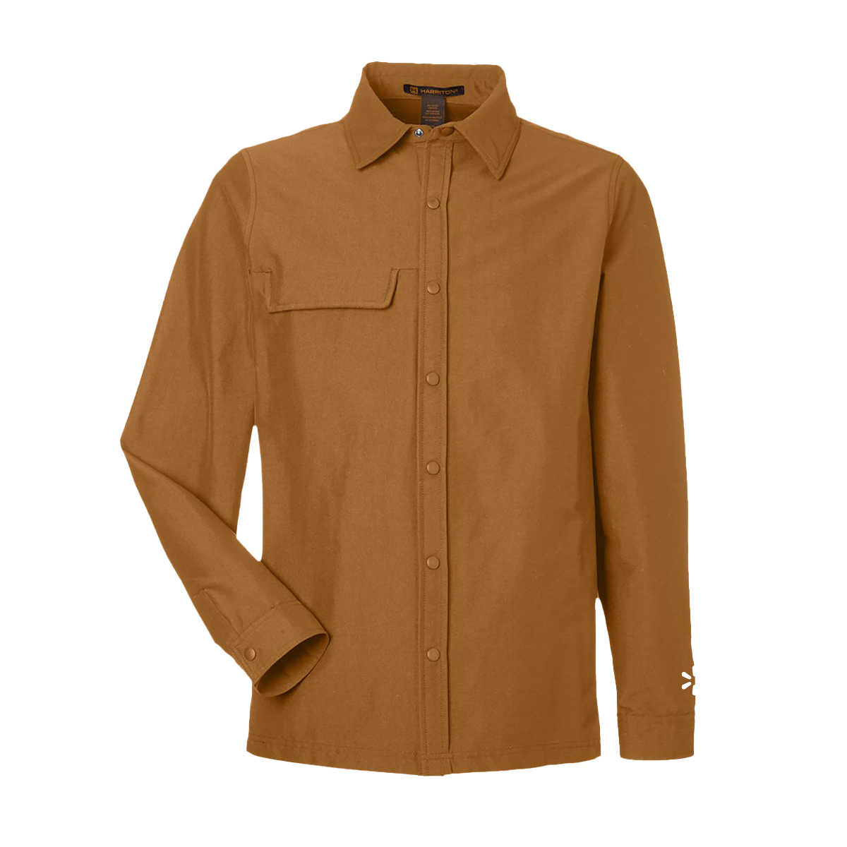 'Spark' Twill Work Shirt Unisex - Duck Brown