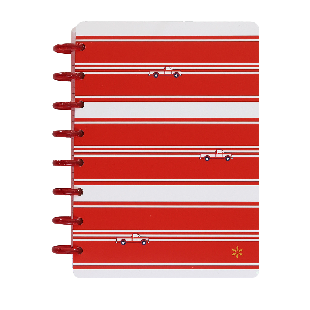 Sam's Truck Striped Discbound Journal